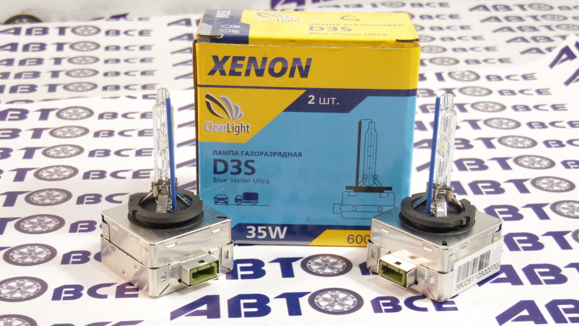 Лампа фары XENON D3S 6000K CLEARLIGHT